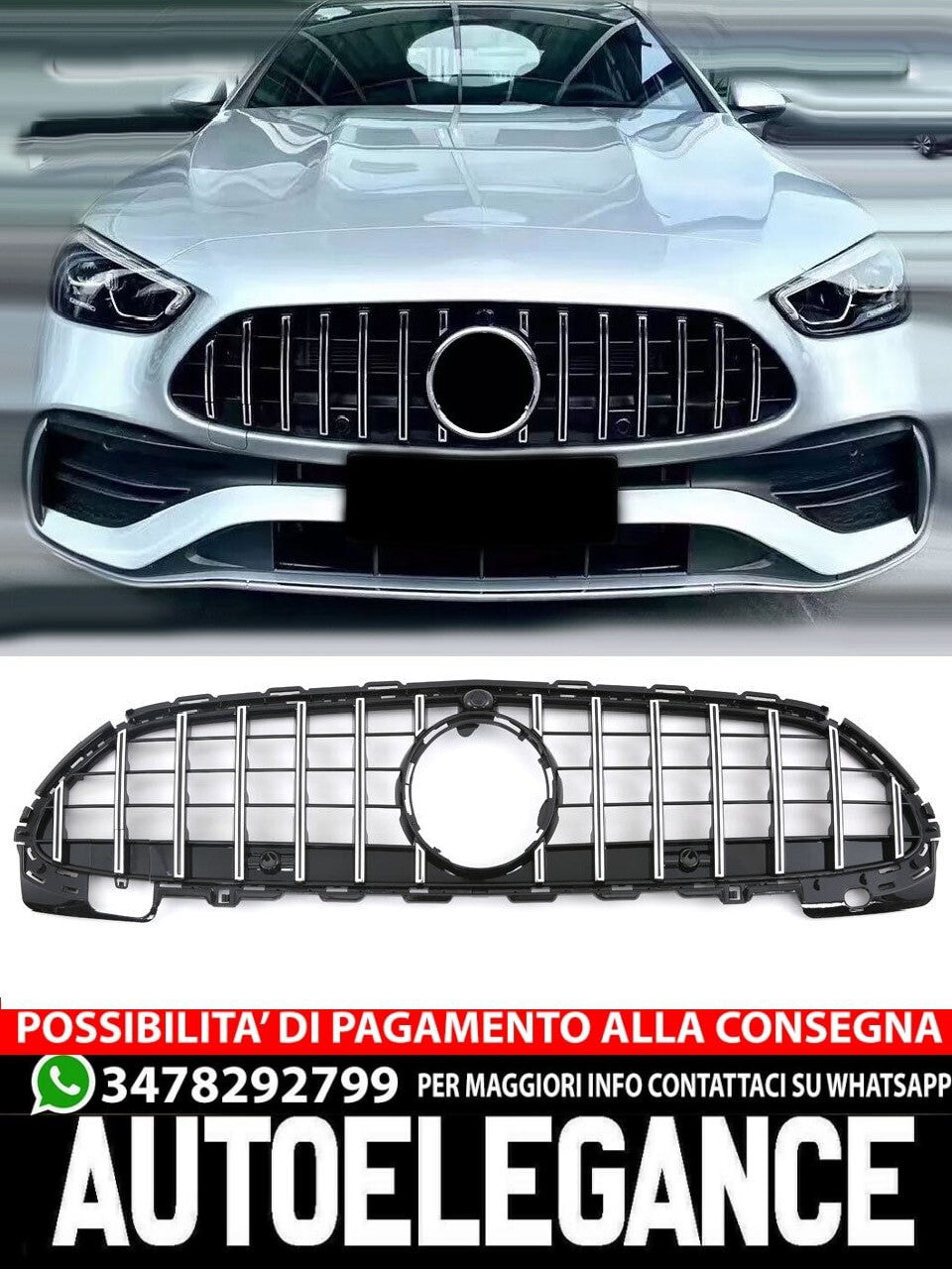 Griglia Sport adatta per Mercedes W206 AMG Line Panamericana GT
