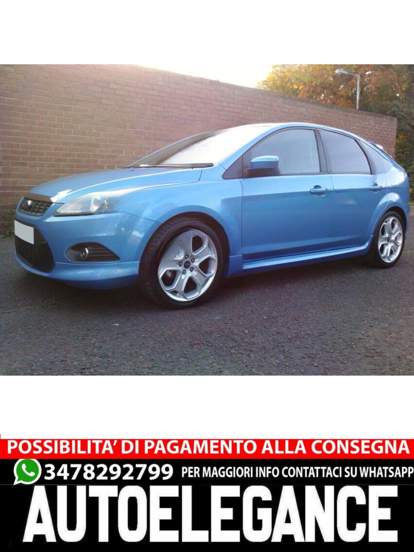 DIFFUSORE PER FORD FOCUS MK2 FACELIFT 2009-2011)