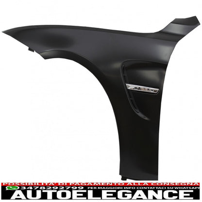 parafanghi anteriori adatti per bmw serie 4 f32 f33 f36 (2013-02.2017) coupe cabrio gran coupe m4 design