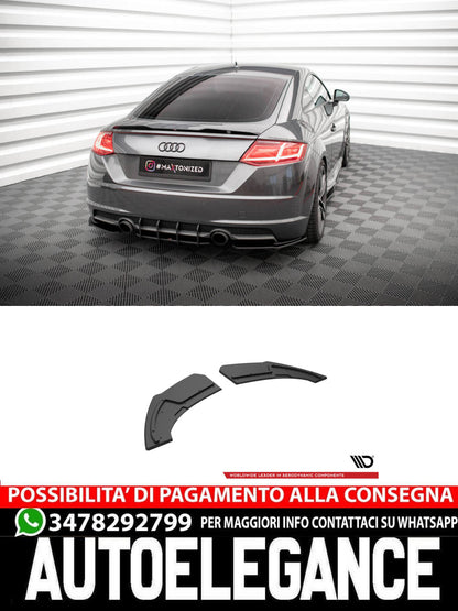 SPLITTER LATERALI POSTERIORI STREET PRO adatto per AUDI TT S-LINE 8V