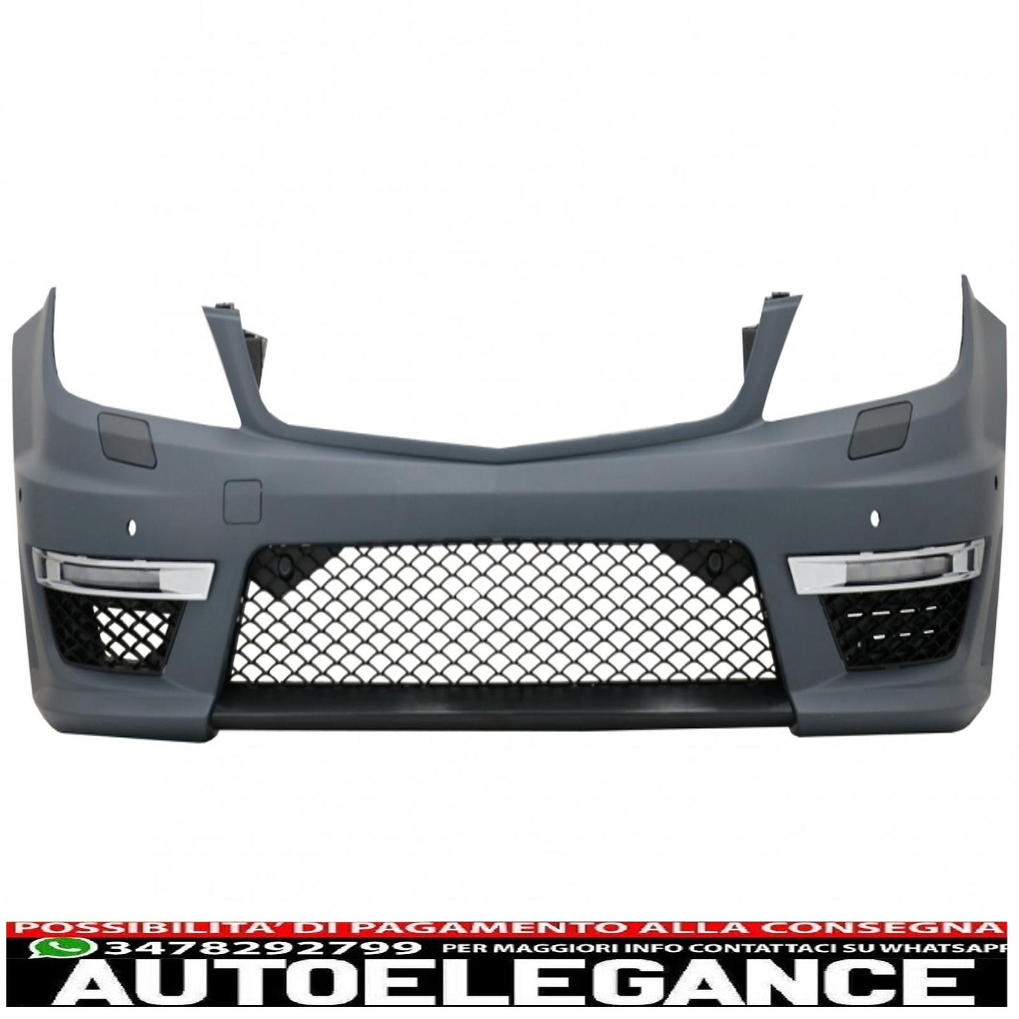 kit carrozzeria completo adatto per mercedes classe c c204 coupé (2011-2015) design c63