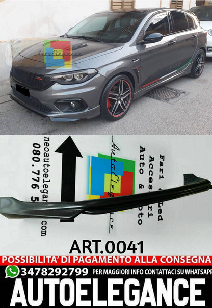SOTTO PARAURTI ADATTO PER FIAT TIPO HB SW SEDAN 2015+ GREZZO LOOK SPORT
