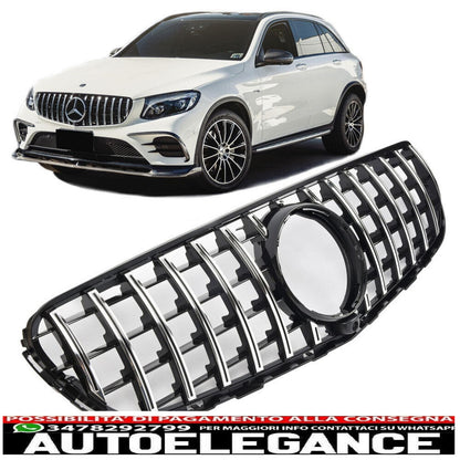 Griglia del radiatore sportiva per Mercedes X253 classe GLC in Panamericana 360°
