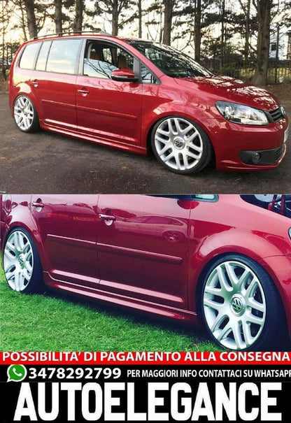 SIDE SKIRTS SUITABLE FOR VW TOURAN MK1 (2003-2015) SPORTY LOOK