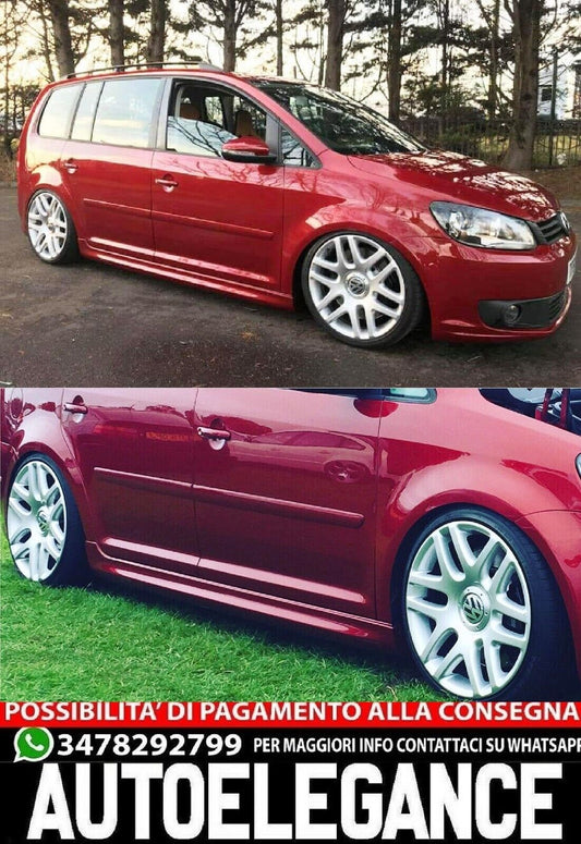 SIDE SKIRTS SUITABLE FOR VW TOURAN MK1 (2003-2015) SPORTY LOOK