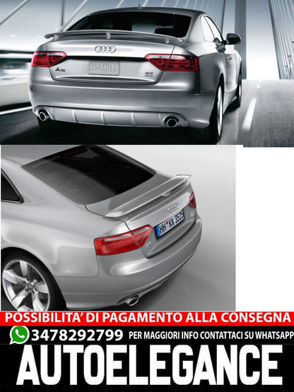 SPOILER POSTERIORE ADATTO PER AUDI A5 COUPE  8T 2007-2015