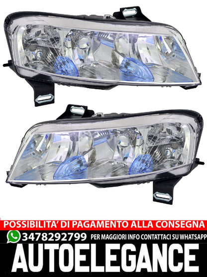 Headlight set for Fiat Stilo 192 2001-2008 5door H1 H7 