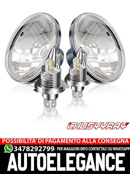 Per Ford F150 1975-1979Kit di conversione fari a LED rotondi da 7" H4abbaglianti