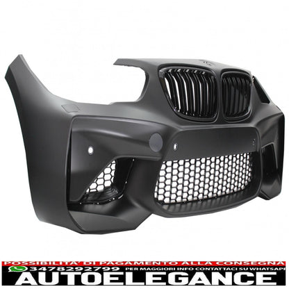front bumper suitable for bmw 1 series f20 f21 lci (2015-06.2019) m2 design