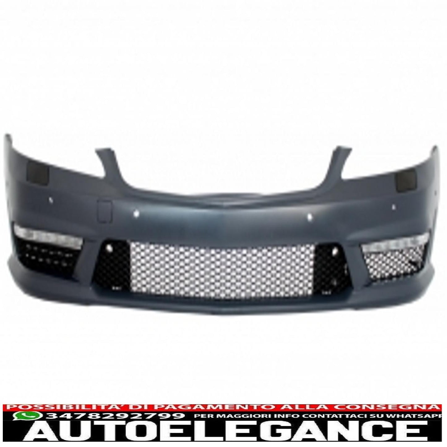 complete body kit suitable for mercedes s class w221 (2005-2013) swb with exhaust tips s63 s65 design