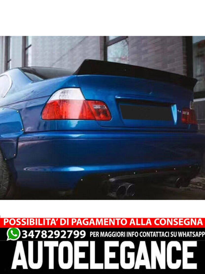 SPOILER adatto per BMW 3 E46 1998-2005 Coupe