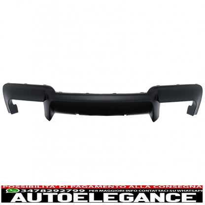 diffusore d'aria a doppia uscita adatto per bmw serie 5 f10 f11 (2011-2017) m design