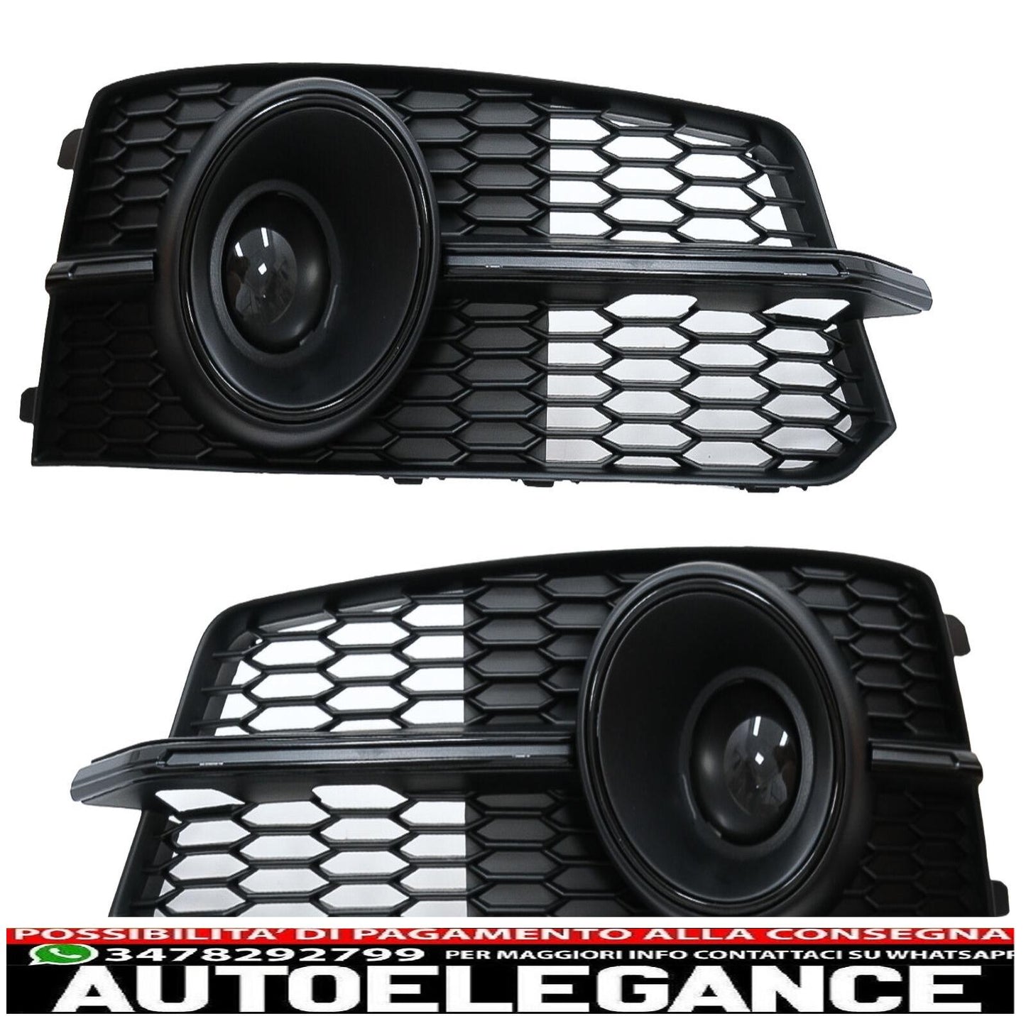 Griglia ACC Copertura Griglia Laterale per Audi A6 C7 4G S Line Facelift 15-18-mostra il titolo originaleTesto originaleGrill ACC Abdeckung Seitengitter für Audi A6 C7 4G S Line Facelift 15-18