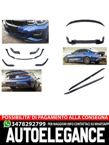 SPOILER DIFFUSER PACKAGE REAR SPOILER FRONT SPOILER SUITABLE FOR BMW 