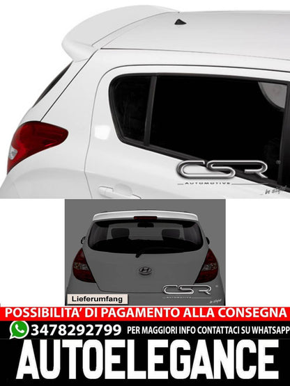 SPOILER suitable via Hyundai I20