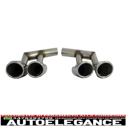 complete exhaust system suitable for mercedes benz w463 g-class (1998 onwards) g500 g55 g63 g65 a-design 