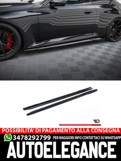 MINIGONNE LATERALI ADATTE PER V.2 BMW M2 G87  (2023 -)