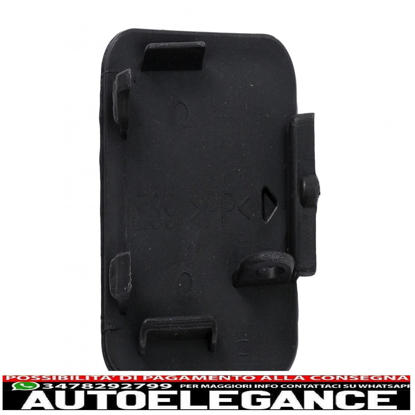 Copri gancio traino paraurti anteriore e posteriore adatto per bmw serie 5 e39 (1995-2003) design m5 AUTOELEGANCERICAMBI