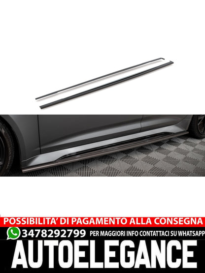 MINIGONNE LATERALI IN FIBRA DI CARBONIO ADATTE PER  AUDI RS6 C8 / RS7 C8 (2019- )