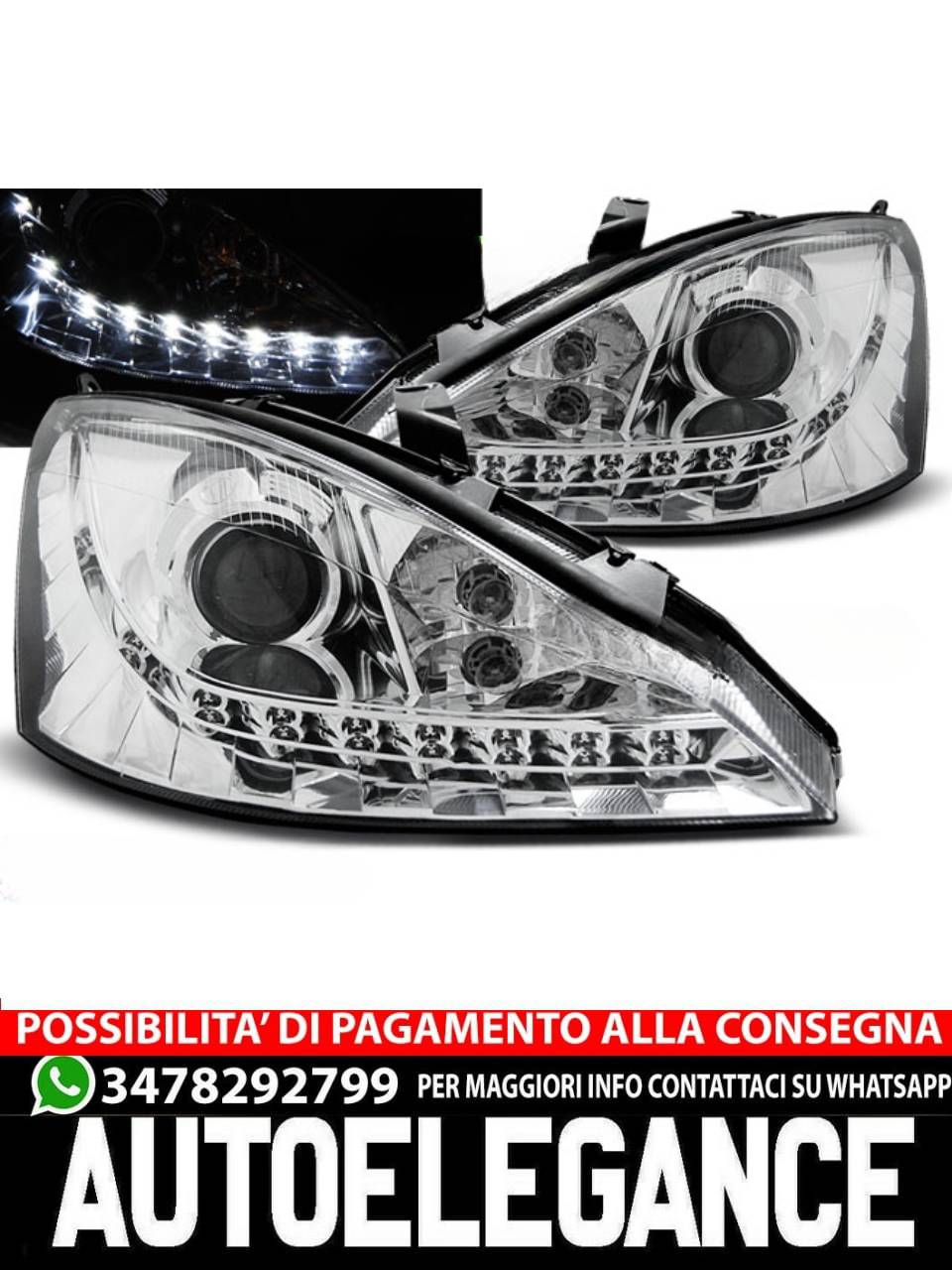 FORD FOCUS 10.98-10.01 LUCE DIURNA CROMATA