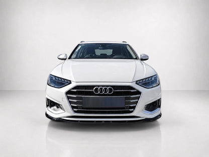 👉Splitter anteriore per Audi A4 B9 facelift (2019-2024) in ABS nero lucido👈