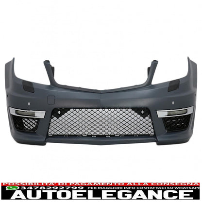 body kit suitable for mercedes c-class w204 restyling (2007-2015) with led rear lights 
