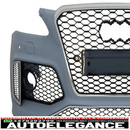 Paraurti anteriore adatto per audi q5 8r suv (2012-2016) rs design