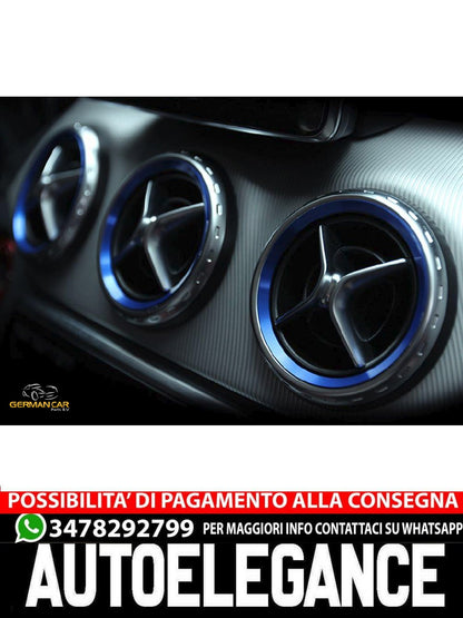 For Mercedes AB CLA and GLA decorative rings frame ventilation air nozzles A 