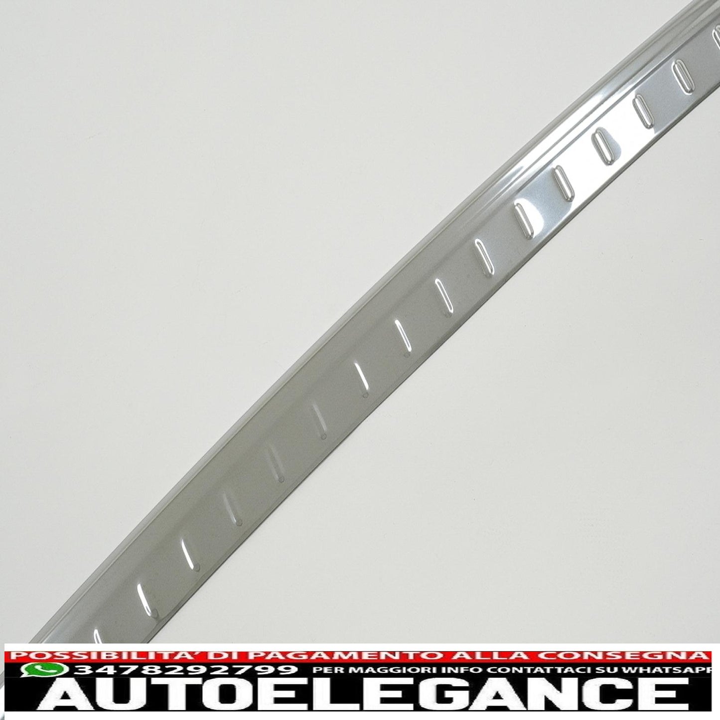 Rear Bumper Protector Sill Kick Plate Cover Aluminum Fit For Volvo XC90 SUV Spa (2015-up)