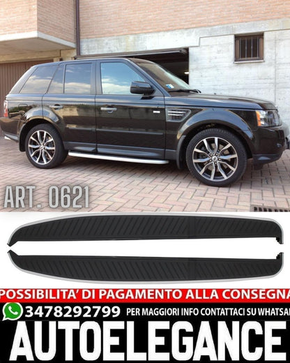 PEDANE ADATTE PER RANGE ROVER SPORT L320 2005-2012 OEM ALLUMINIO LOOK SPORTIVO