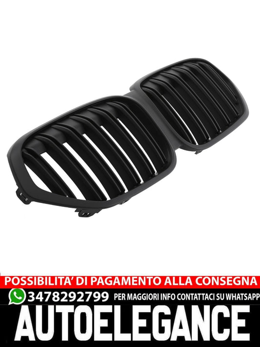 ADATTO PER BMW X1 F48 LCI DAL 2019 SPORT DOPPIO PONTE NERO OPACO