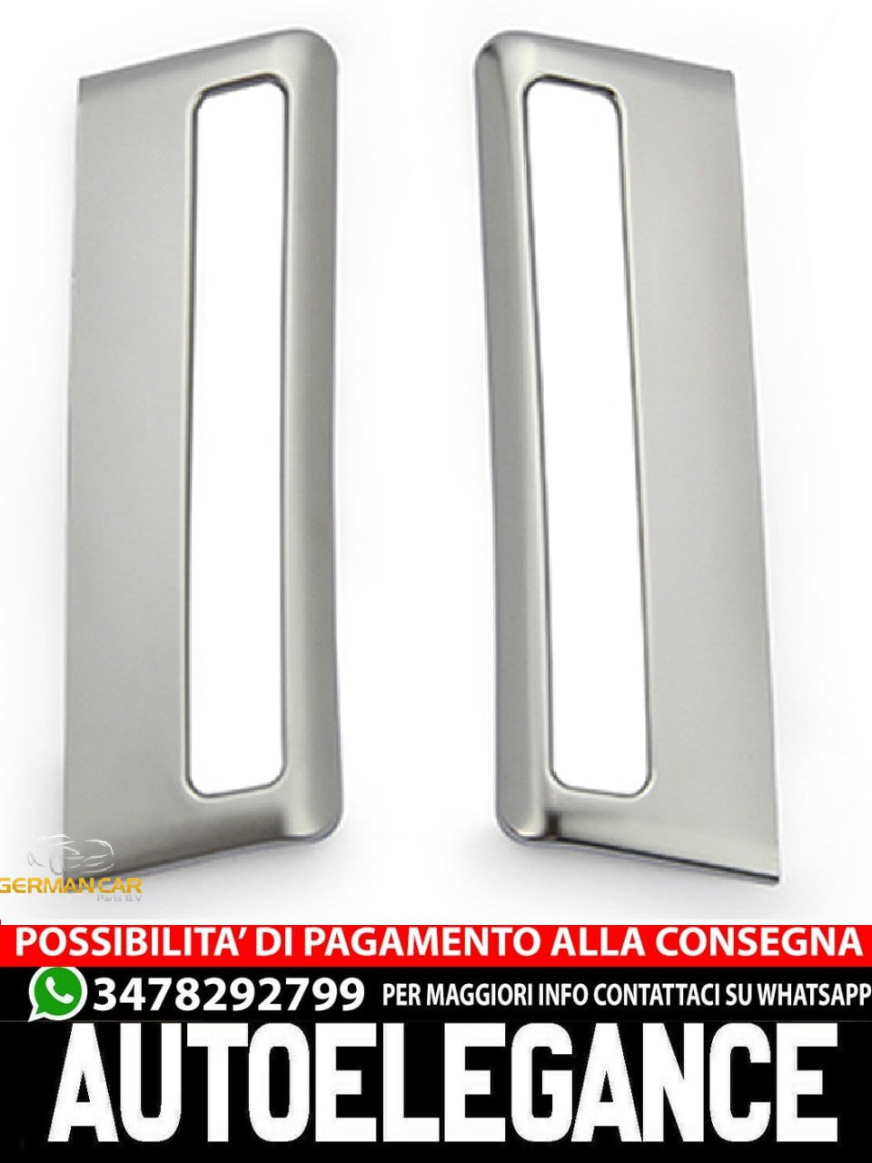 Per Range Rover Sport L494 pannello telaio cromato ventilazione salice ad A