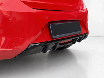 👉Diffusore Paraurti Posteriore Opel/Vauxhall Corsa F GS-Line 19+nero lucido 👈