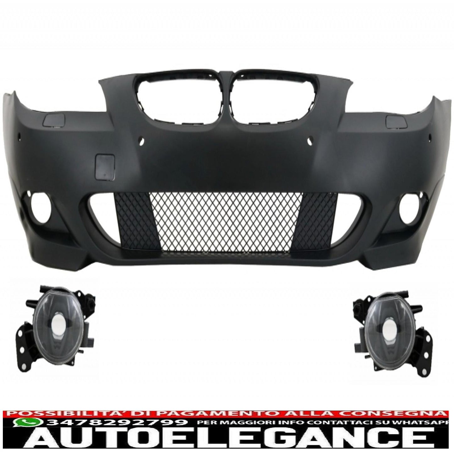 body kit suitable for bmw 5 series e60 (2003-2007) m-technik look with 24mm pdc 