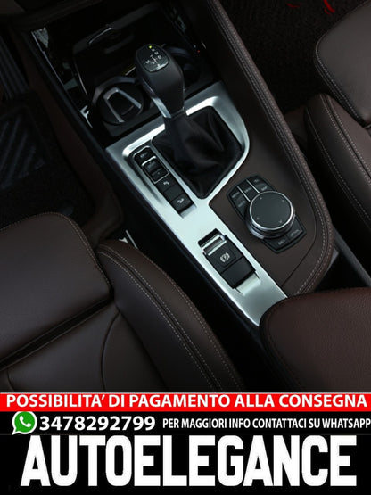 Per BMW X1 F48 sfondo cambio telaio cromato pannello cambio automatico