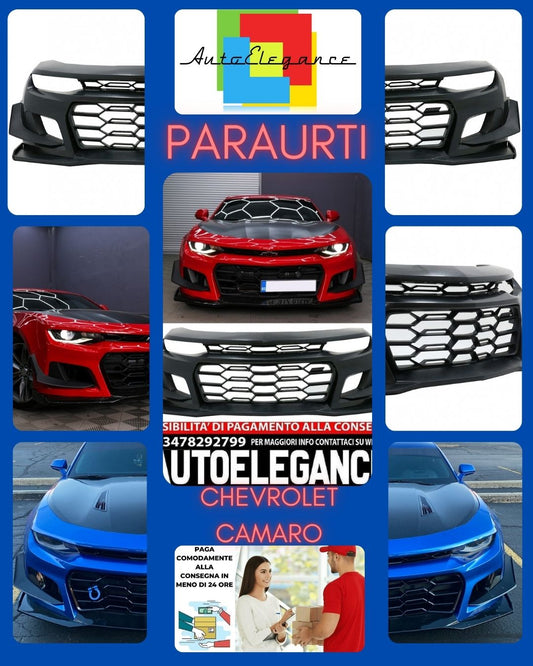 FRONT BUMPER FITS CHEVROLET CAMARO LT/RS/SS (2015-2018)