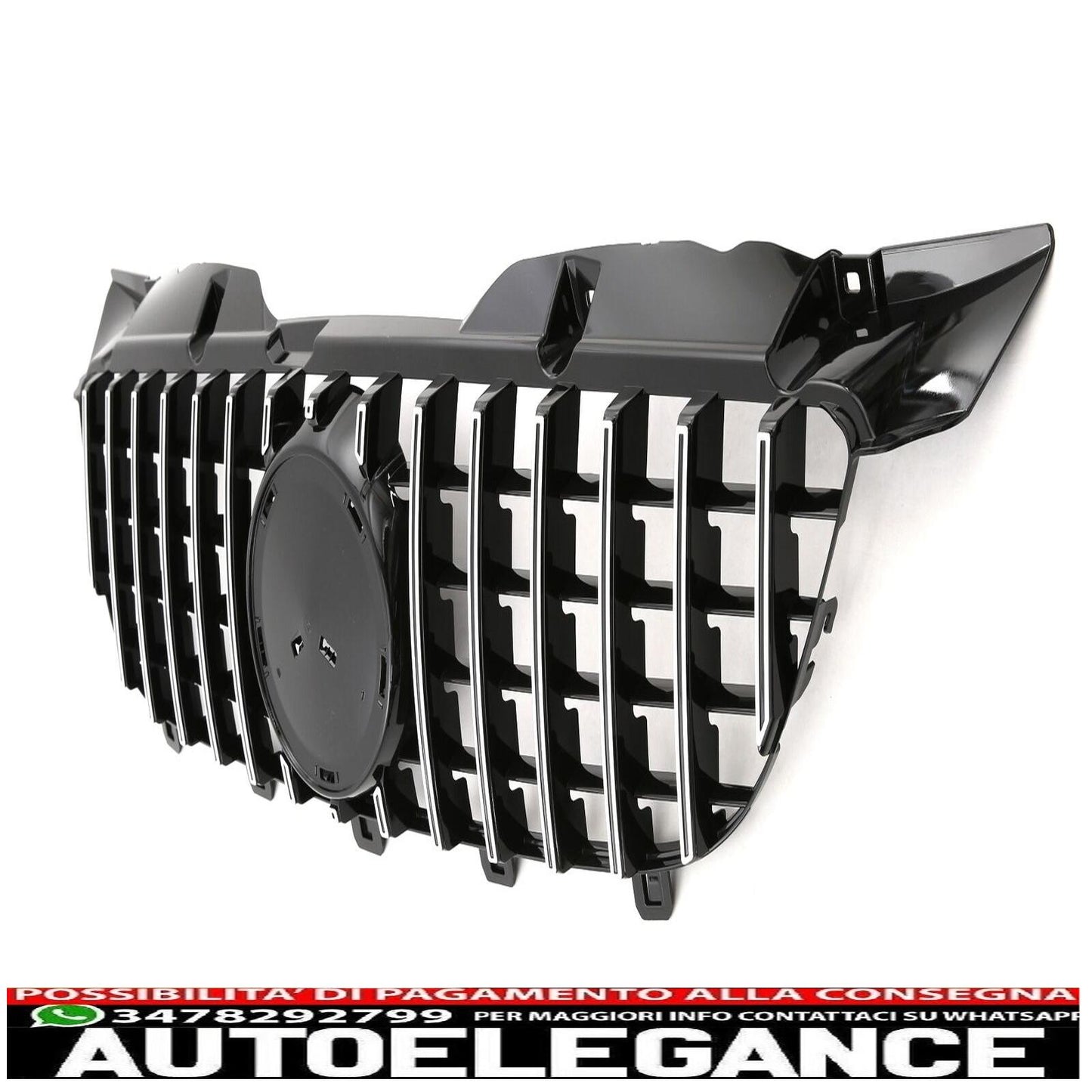 sport panamericana gt grill griglia se adatta a mercedes w906 sprinter 2006-20...