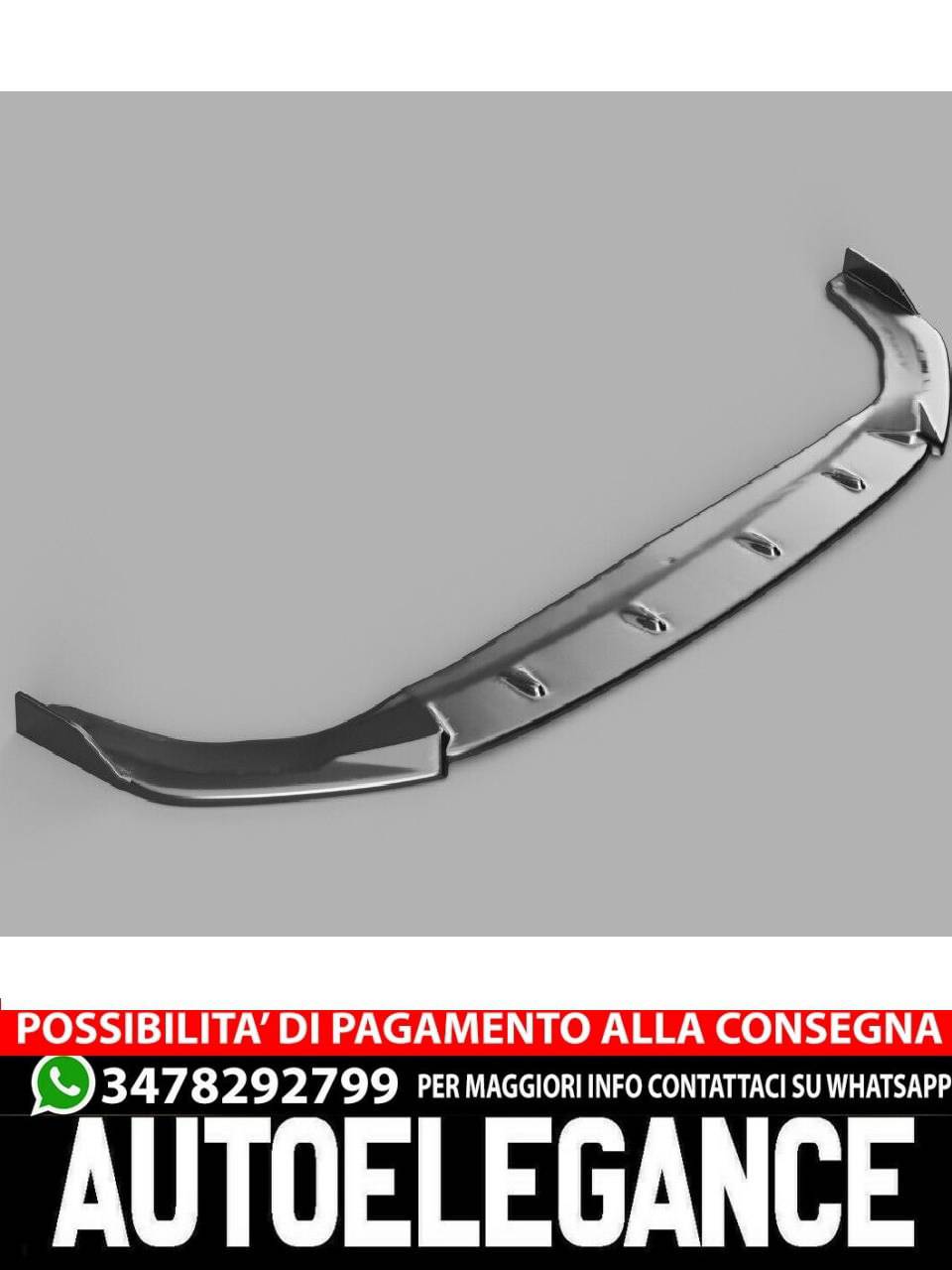 SPLITTER adatto per VW Golf MK8 GTI/R-Line 2020+