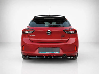 👉Splitter posteriore per Opel/Vauxhall Corsa F (2019-) ABS nero lucido👈