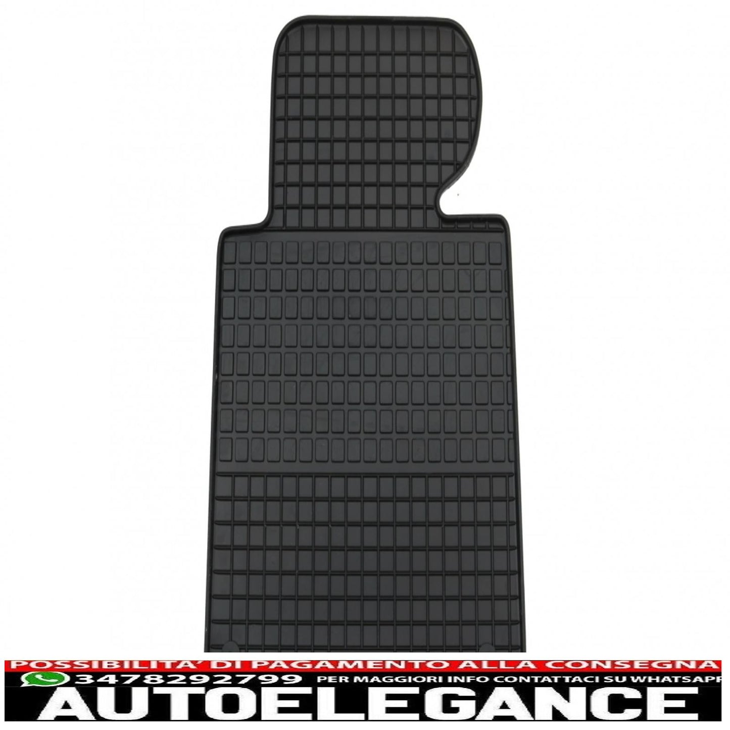 Rubber mats suitable for bmw 3 series e46 (1998-2004)