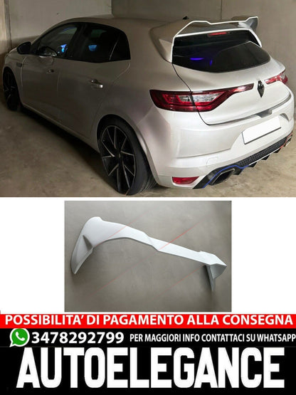 RS STYLE SPOILER FOR MEGANE 4 - ALL STANDARD SALOON MODELS 