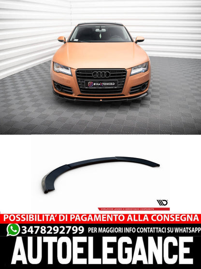 SPLITTER ANTERIORE V.1 ADATTO PER AUDI A7 C7 (2010 - 2014 )