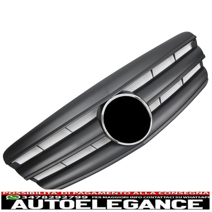griglia sport griglia radiatore per Mercedes w221 s 2005-2009 nero opaco ottica amg-mostra il titolo originaletesto originale griglia radiatore sport per mercedes w221 s 2005-2009 nero opaco amg look