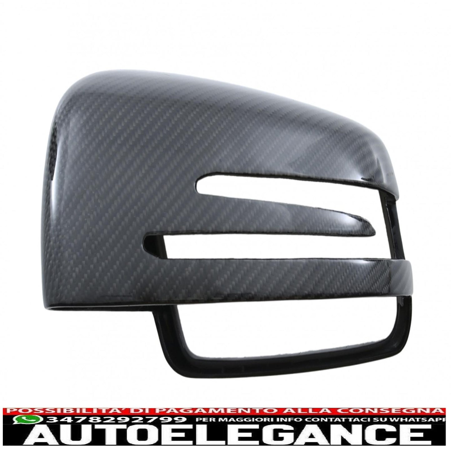 Copri specchietti adatti per mercedes w176 w246 w204 c204 s204 w117 c117 x117 w218 c218 facelift w212 s212 w207 a207 x156 x204 w221 vera fibra di carbonio AUTOELEGANCERICAMBI