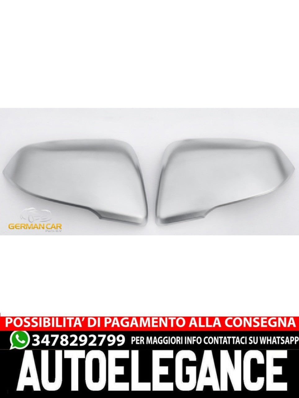 Specchietto retrovisore laterale telaio specchio per BMW X1 F48 pannelli cromato