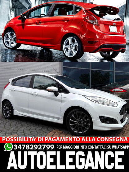 MINIGONNE LATERALI ADATTE PER FORD FIESTA MK7 5 PORTE ZETEC S/ST
