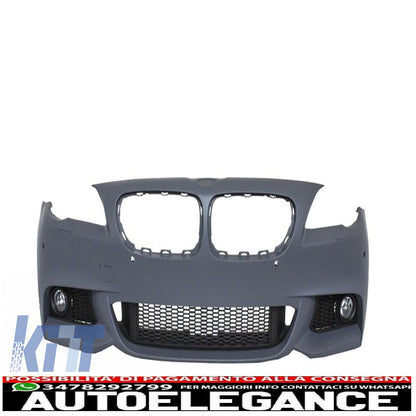 complete body kit suitable for bmw f11 5 series touring (station wagon, estate, avant) (from 2011 onwards) m-technik design with acs-look exhaust tips
