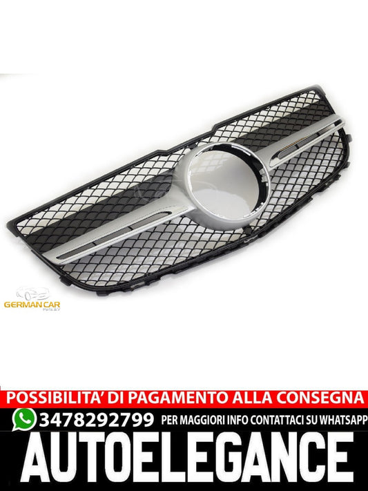 Griglia sportiva per Mercedes X204 Classe GLK cromata FACELIFT AMG LOOK