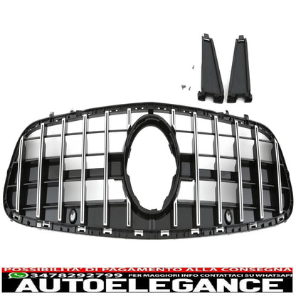 Griglia radiatore sport panamericana gt adatta per mercedes r231 sl lifting-mostra il titolo originaletesto originalesport panamericana gt grill griglia radiatore adatta per mercedes r231 sl facelift