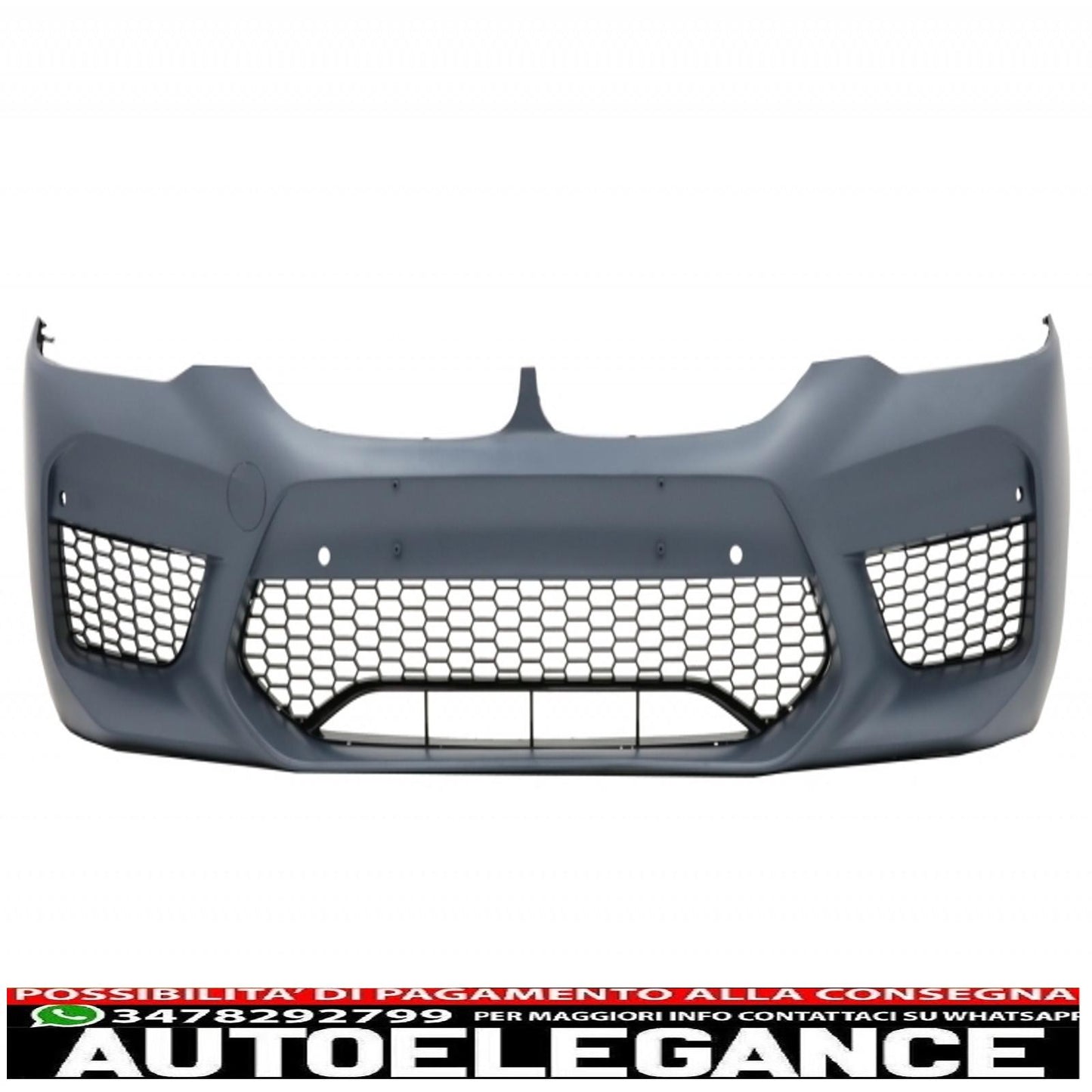 kit carrozzeria completo adatto per limousine BMW Serie 5 G30 (2017 in poi) con parafanghi anteriori design M5 nero